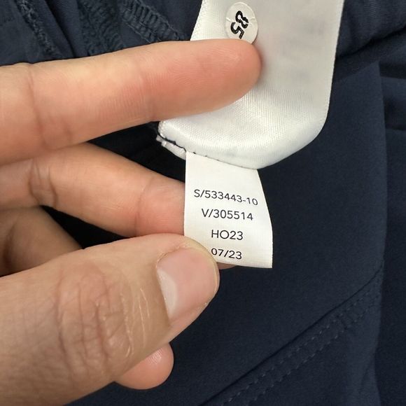 ATHLETA Brooklyn Heights Jogger Pant 8 ( M ) Dark Navy #533443 Lightweight EUC - Picture 14 of 14